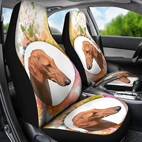 אזאוואך כלב הדפסת רכב מושב מכסה כושר אוניברסלי רכב מושב מכסה-אזאוואך כלב הדפסת רכב מושב מכסה