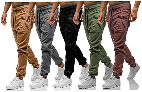 גברים של אופנה אתלטי רצים מכנסיים-מכנסי טרנינג מכנסיים כותנה מטען מכנסיים גברים ארוך מכנסיים