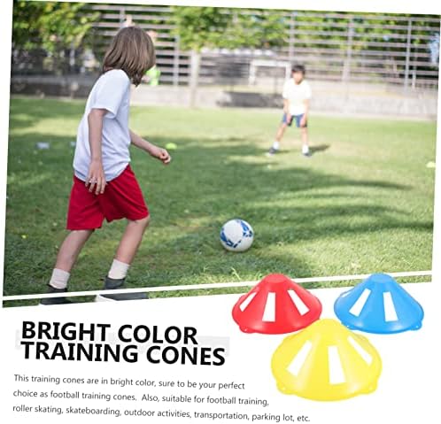 15 יחידות אימון סמני מיני כדורי רגל לילדים חיצוני ספורט כלי מיני כלים כדורגל אימון סמן זריזות שדה