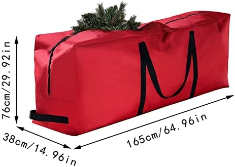 חג המולד אחסון לשאת, אחסון תיק ארוך לשאת כבד החובה אחסון לשאת עץ אחסון עמיד למים אחסון מכולות