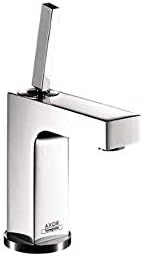 אקסור סיטריו מודרני מינימליסטי יד מלוטש 1-ידית 1 9-אינץ גבוה אמבטיה כיור ברז בכרום, 39010001