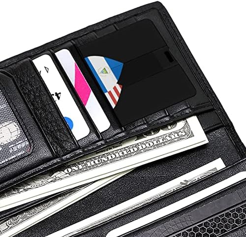 ניקרגואה דגל לב אמריקאי דגל זיכרון USB מקל עסק פלאש מכניס כרטיס אשראי בכרטיס כרטיס בנק אשראי