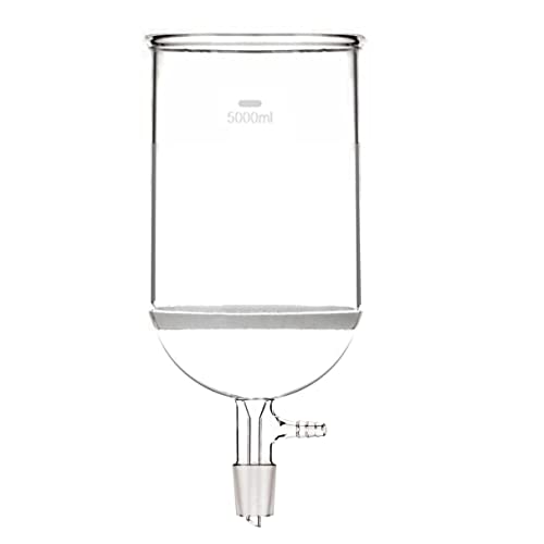 דינגלב 2000 מל, 24/40, בקבוק ארלנמאייר זכוכית, 2 ליטר, צלוחיות חרוטי, כלי זכוכית מעבדה