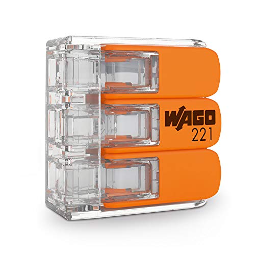 WAGO 3 -Wire 10 AWG - קופסה של 30