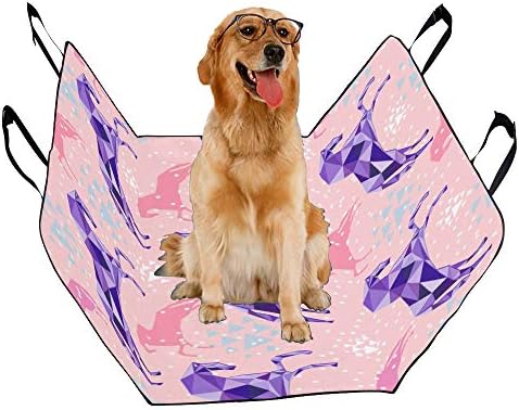 מותאם אישית חם עיצוב יצירתי אופנה הדפסת רכב מושב מכסה לכלבים עמיד למים החלקה עמיד רך לחיות מחמד רכב מושב