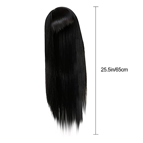 טבעי שיער סיבי ישר שיער חום-פאה שחור ארוך רמי פאת עיצוב שיער מוצרים