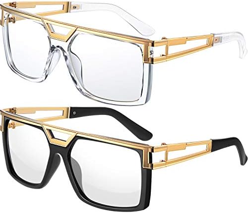 משקפי שמש משנות ה -80 שנות ה -90 משקפי ראפר וינטג ' משקפי היפי, יוניסקס