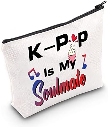 CMNIM K-POP סחורה K-POP תיקי מתנה k-pop הוא תיק האיפור של חבר הנשמה שלי מתנה צבאית קבוצתית קוריאנית לאוהדי