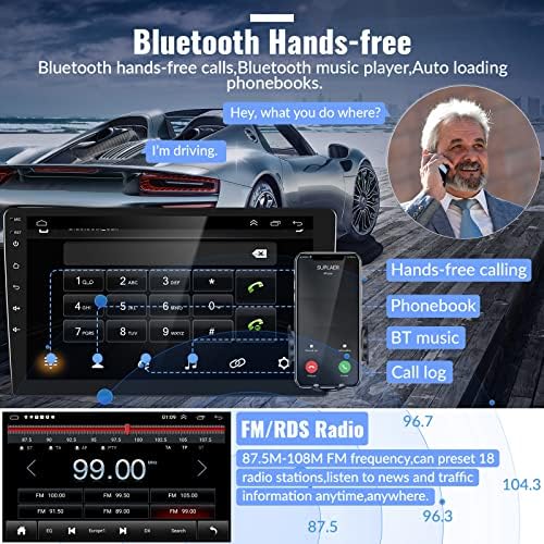 סטריאו לרכב ליונדאי טוסון IX35 2015-2019 רדיו, אנדרואיד 11 יחידת ראש עם Apple CarPlay Android Auto,