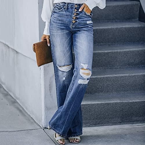 גודל 20 מכנסיים נשים נשים של סדק מכפלת רחוב אישיות מזדמן אופנה לשטוף מים ג ' ינס למתוח חותלות עבור