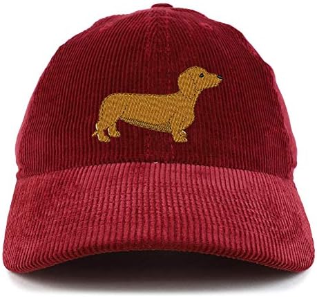 טרנדי הלבשה חנות תחש כלב כותנה קורדרוי לא מובנה בייסבול כובע
