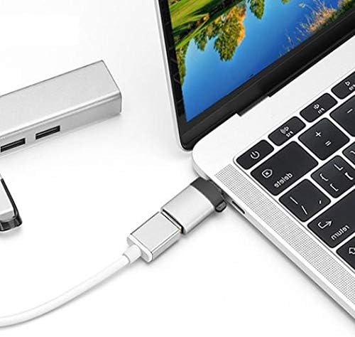 כבל Goxwave תואם לטאבלט Merryroyal MRL10363 - USB -C ל- PortChanger, USB Type -C OTG USB מחזיק מפתחות נייד