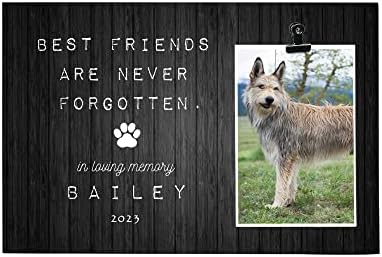 החברים הכי טובים הם לא נשכח, ב לאהוב זיכרון ברגר פיקארד כלב אישית כלב זיכרון תמונה קליפ מסגרת, כלב אהדה