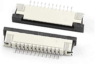 חדש LON0167 20 PCS יציאה תחתונה 12PIN 1.0 ממ מגרש FFC FPC FPC Sockets Cocket