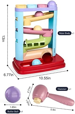צעצועים של Meijiaba לבנים בני שנתיים, צעצועים חינוכיים חושיים פעוטות גיל 2-4, צעצועים מונטסורי לתינוקות 18 חודשים,
