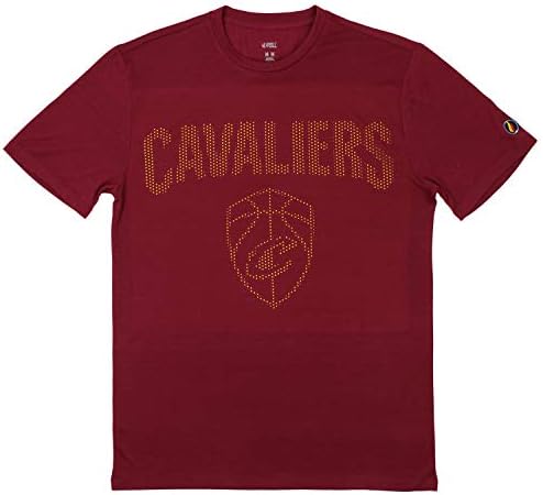 חולצת טריקו מחוררת של שרוול קצר של גברים NBA, קליבלנד קאבלירס xx-large