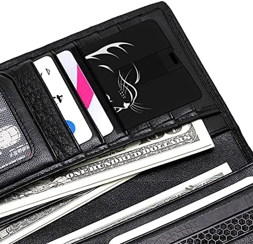 FAT FAC בכרטיס אשראי שחור USB כונני פלאש בהתאמה אישית מזיכרון מקל מפתח מתנות תאגידיות ומתנות