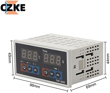 Buday Time וטמפרטורה בקרת שילוב מכשיר THF-2000 AC85-AC265V 50Hz Controller Display Controller PID