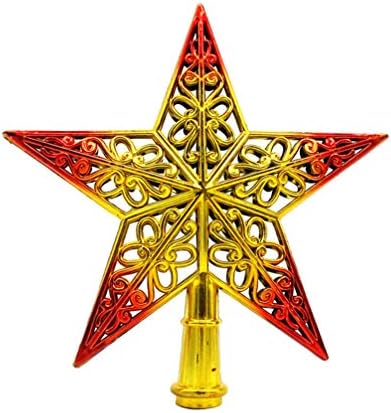 עץ כוכב חג המולד של Sewroro Topper Hollow Star Tree Tree Tree Trop