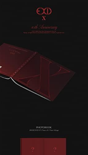 Dreamus exid x 10 שנה אלבום יחיד CD+Photobook+כרטיס מיוחד+Photocard+מעקב, אדום