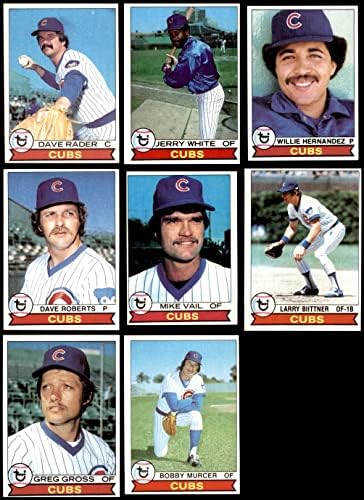 1979 Topps Chicago Cubs ליד צוות Set Chicago Cubs VG/Ex+ Cubs
