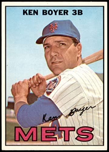 1967 Topps 105 Ken Boyer New York Mets Ex+ Mets