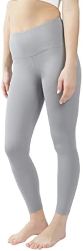 יוגה גבוהה עלייה גוץ הוכחת כריס צלב יוגה מכנסיים לנשים בטן בקרת ללא לראות דרך קרסול יוגה חותלות