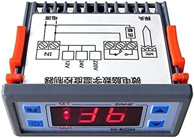 Umcnvv משובץ בקר טמפרטורה דיגיטלית 12v 24V 220V ארון אחסון קר אחסון תרמוסטט טמפרטורה בקרת טמפרטורה בקרת