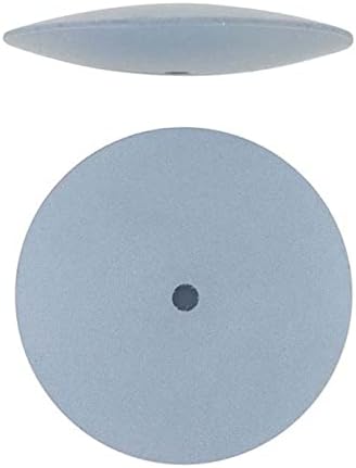 סכין קצה סיליקון לטש גלגלים 5/8 קוטר כחול בסדר עבור גבוהה ברק חבילה של 10 תוצרת גרמניה