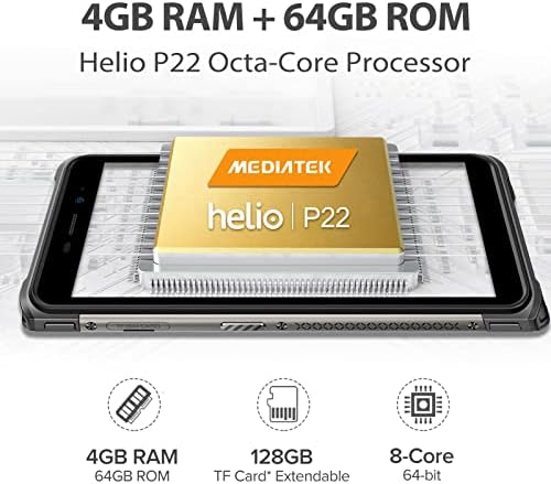 Ulefone ARMOR X10 PRO סמארטפון מחוספס לא נעול, 4GB RAM + 64GB ROM, 5180mAh, 20MP מצלמה אחורית כפולה, רמקולים כפולים,