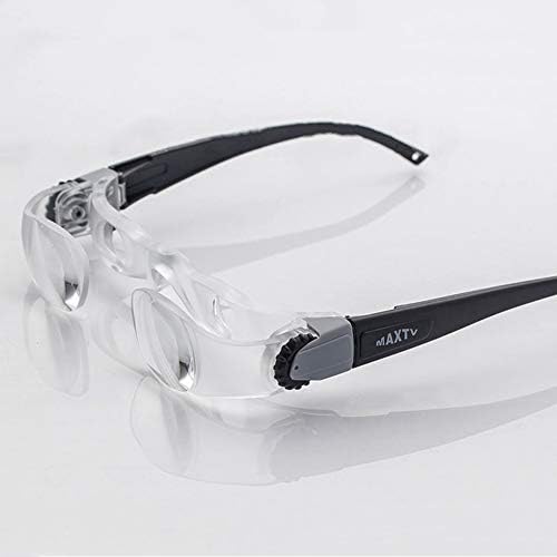 2.1 קוצר ראיה מגדלת משקפיים נייד דיבורית קריאת סיוע זכוכית מגדלת כלים 0 כדי +300 תואר משקפי סרט