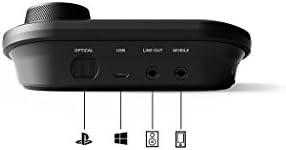 SteelSeries Arctis Pro + אוזניות המשחקים Gamedac - מערכת שמע מוסמכת Hi -Res עבור PS4 ו- PC