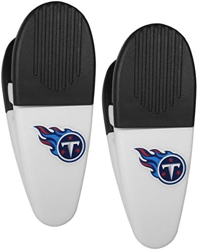 NFL Tennessee Titans Mini Chip Clip מגנטים, סט של 2
