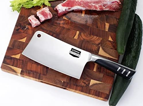 מטבח אוטופיה 7 אינץ 'סכין סכין מסוק סכין סכין נירוסטה למטבח ומסעדה ביתי