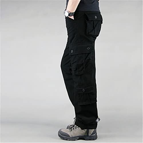 מכנסי טרנינג של Fsahjkee שנראים כמו ג'ינס, מכנסיים רזים מתאימים למותניים אימפריה מכנסיים מחודדים