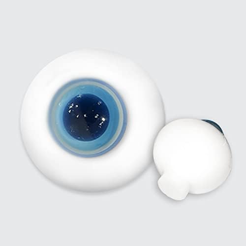 Imgumi PX-03 גלגלי עיניים למלאכות 14 ממ, עיצוב טהור בעבודת יד עיניים מזויפות, גלגל עין 1, מתאים לבובות, מסכות,