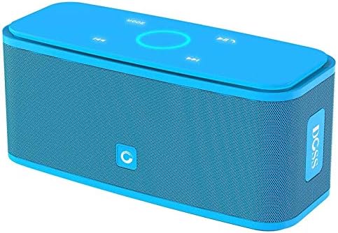 Doss Soundbox Touch Touch Capkers Bluetooth Butdle Partyboom Bluetooth - Blue & Black