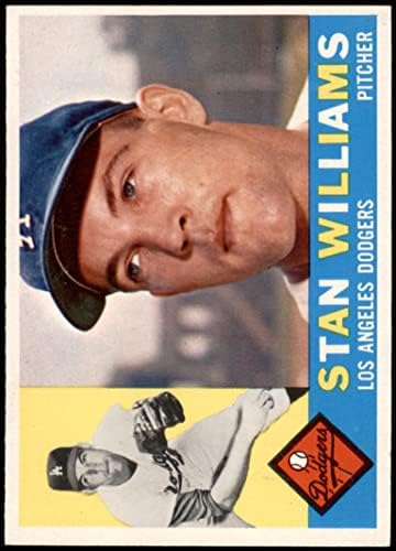 1960 Topps 278 סטן וויליאמס לוס אנג'לס דודג'רס NM Dodgers