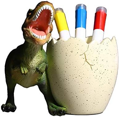 מחזיק עט דינוזאור של Gaolinci, מחזיק עיפרון, מיכל אחסון שולחני, קישוטים דקורטיביים בסדרת דינוזאורים