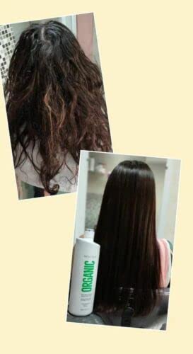 אורגני ברזילאי קרטין טיפול מתקדם מברשת סופר שיער ערכת 2 ליטר. שמפו + טיפול