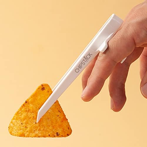 צ ' יפסטיק - מקלות אכילה חכמים שניתן להשתמש בהם בזמן משחקים, שימוש בטלפונים סלולריים וקריאה, לבן