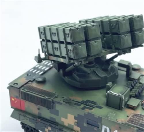 חץ אדום של הצבא הסיני יוניסטאר 10 אר-ג ' יי-10 מערכת טילים נגד טנקים ד4-4102 1/72 טנק שרירי הבטן דגם שנבנה