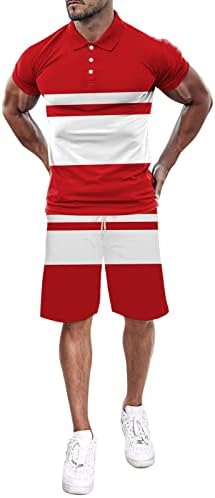 מכנסיים קצרים מזדמנים של קיץ מגברים קובע חולצת טי -שרוול קצרה של חולצת טריקו וחליפת ספורט קצרה