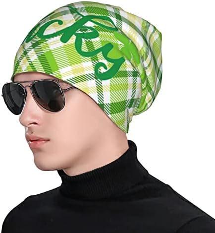 ירוק לסרוג כפת כובע מבוגרים למתוח סרוג גולגולת בימס כובע כובעי נשים גברים