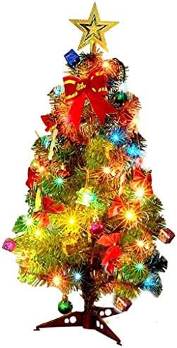 עץ חג המולד של UXZDX - עץ קישוט עץ חג המולד מיני עץ חג המולד קישוט עם (60 סמ