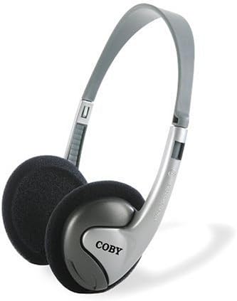 COBY CVH89 2-in-1 משולב אוזניות סטריאו קלות באוזניות ואוזניות, כסף
