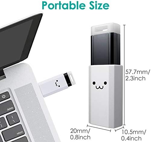Elecom MF-PKU3032GWHWF זיכרון USB, 32 GB, USB 3.1 ו- USB 3.0, סוג נשלף, לבן