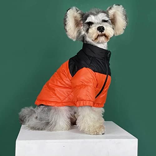 מעיל מעיל חורפי של כלב הונפרד ז'קט למטה לכלבים בינוניים קטנים מעבה מעיל כלב מעיל רוח בגדי חורף