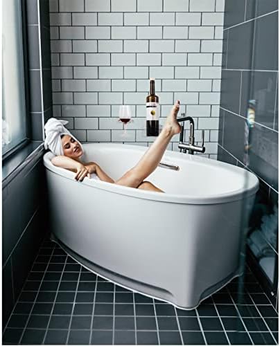 מחזיק זכוכית יין מחזיק בירה בירה ומחזיק כוסית יין לאמבטיה ומקלחת אמבט אמבט