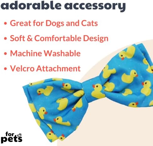 עניבת פרפר לחיות מחמד / לאקי דאקי / צווארון עניבת פרפר ולקרו / עניבות פרפר מהנות לכלבים וחתולים / חמוד,
